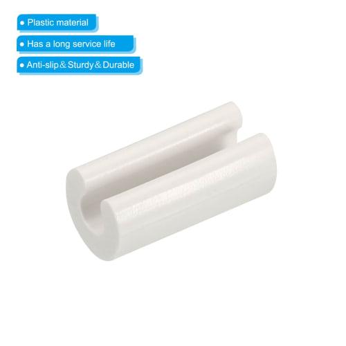 PATIKIL Kitchen Sink Rack Feet, 30 Pieces, 4.8mm Inner Diameter X 9.5mm Outer Diameter, Plastic Sink Protection Replacement Legs for Kitchen Sink Grid