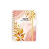 Monthly Flowers Diary Notebook Weekly Plan A5 Schedule  Planner 2025 English Agenda Book  Agenda