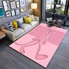 Pink Panther Cartoon Carpet suitable as a non-slip mat for the living room or bedroom sofa