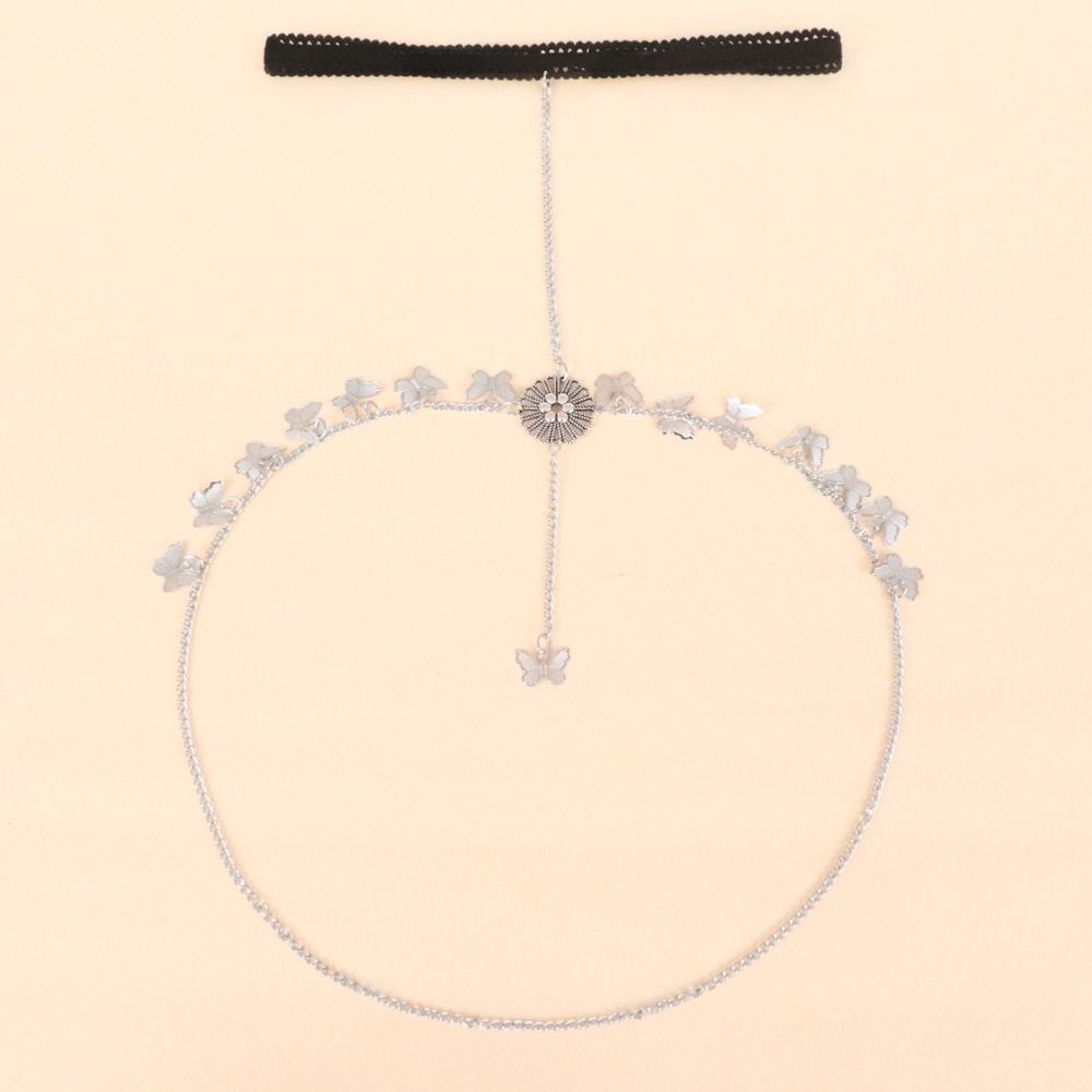 Butterfly Leg Thigh Chain Sunflower Zinc Zinc Alloy Leg Chain Geometric Thigh Body Chain  Jewelry Accessories