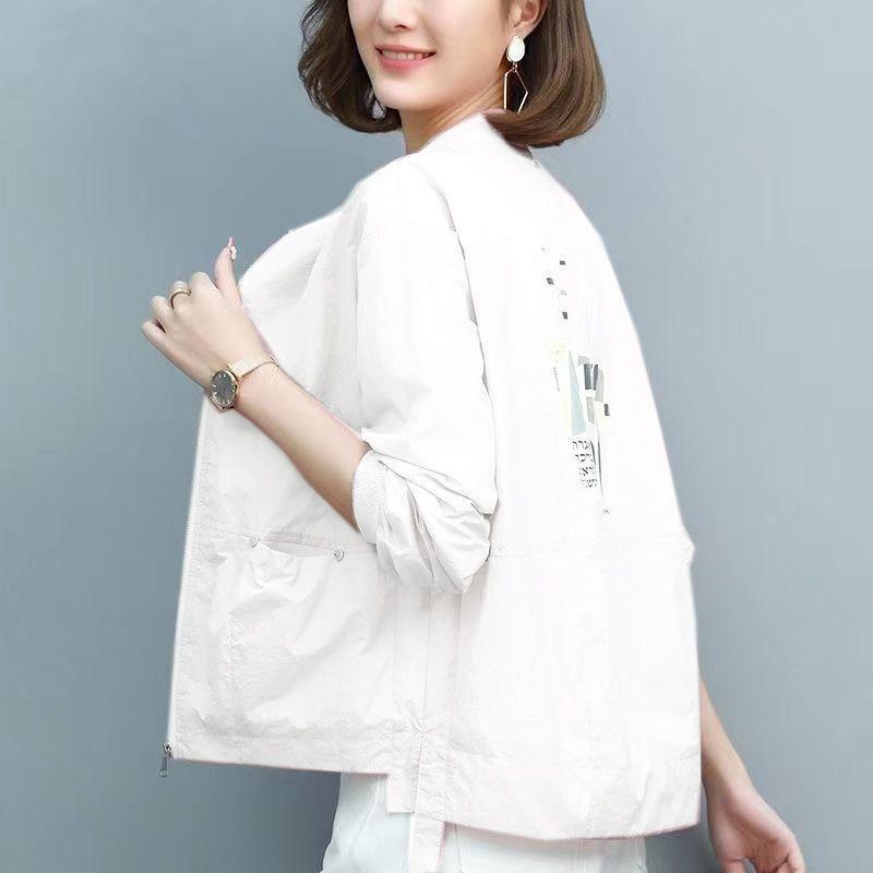 Sun Protection Clothing Women's Long-sleeved Lightweight Women's Short Jacket Casual All-match Summer Sun Protection Shirt
