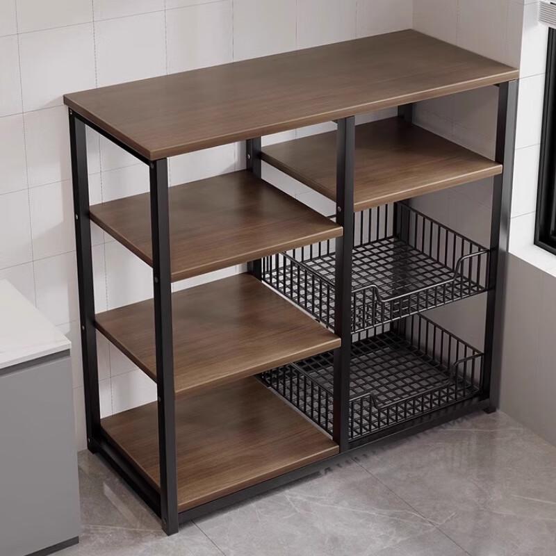 Multifunktionales Küchenaufbewahrungsregal