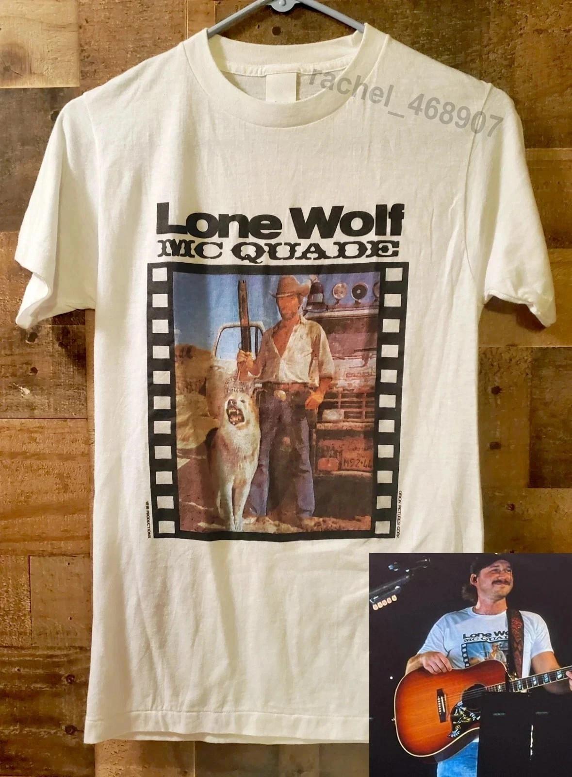 NEW!!! 1983 Lone Wolf Mcquade Movie Promotional reprint T-Shirt Full Size XXL