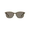 [Zoff] SUNCUT Glasses/UV100% Cut Wellington Sunglasses (Green (Clear) ZA201G01_64A2) Leather-Look Rubber Temples Non-Slip Unisex UV