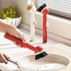 Long Handle Soap Dispensing Dish Brush Kitchen Cleaning Scrub Brush Non Stick Pan Oil Stain Remover Pot Washing Tool