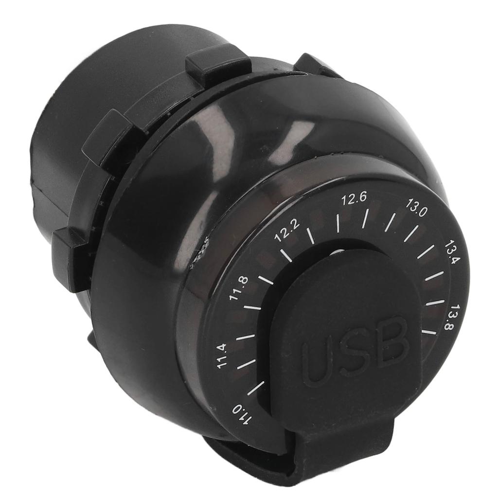 Dual USB Charger Socket DC12V Charger Adapter Power Outlet Adapter for ATVs RVs SUVs Boats