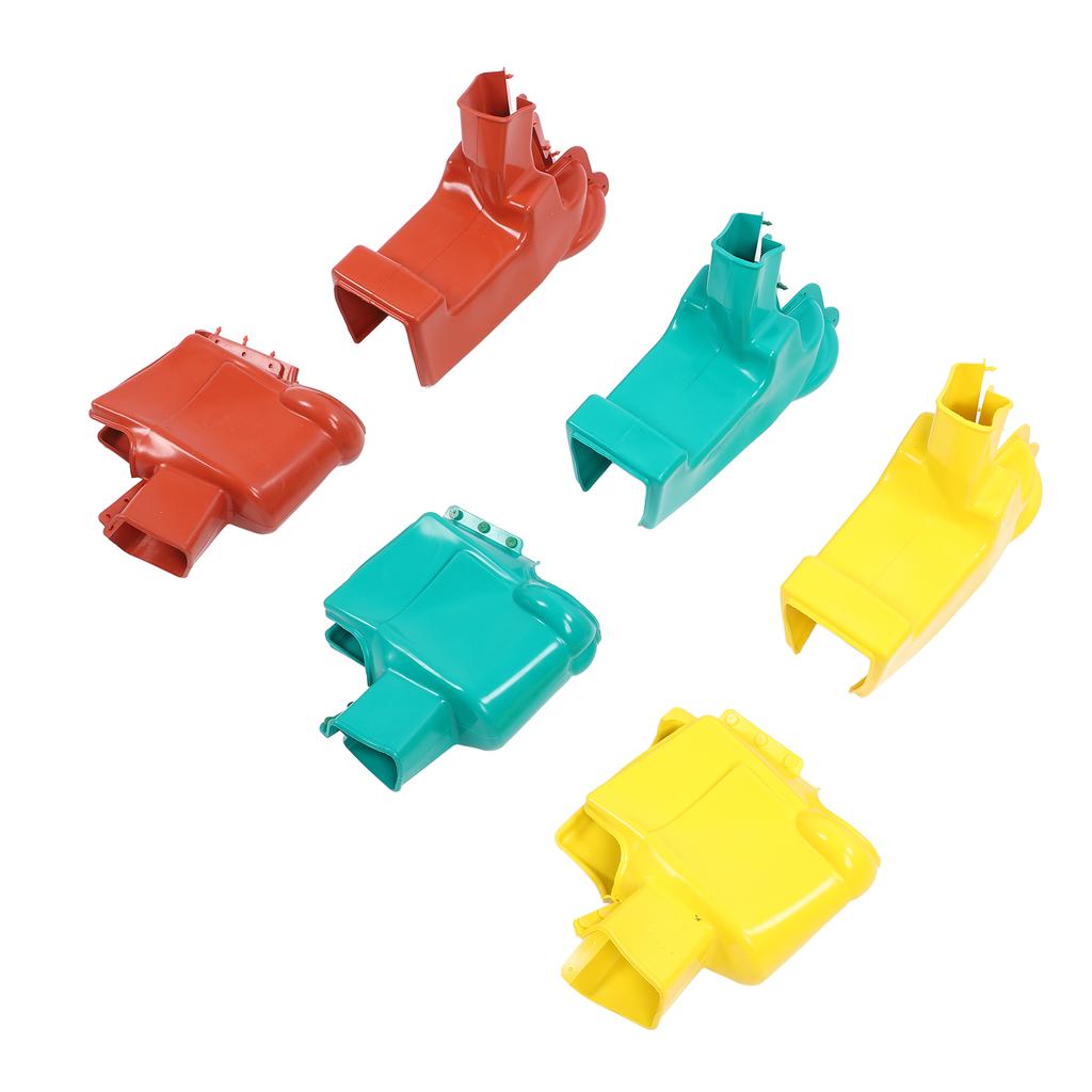 6PCS Set Fuse Insulation Cover 10KV 380V High and Low Voltage Insulation Guard Cover for