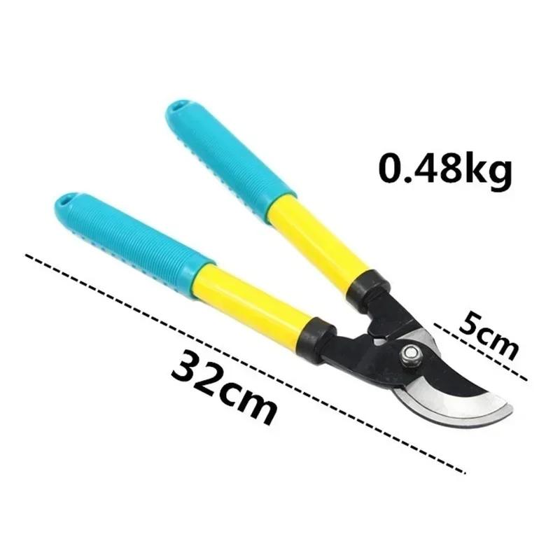 Anti Handle Pruning Lopping Shears Garden Bonsai Tools Ioppers 65Mn Hedge Tree Scissors Cutter ing Tool
