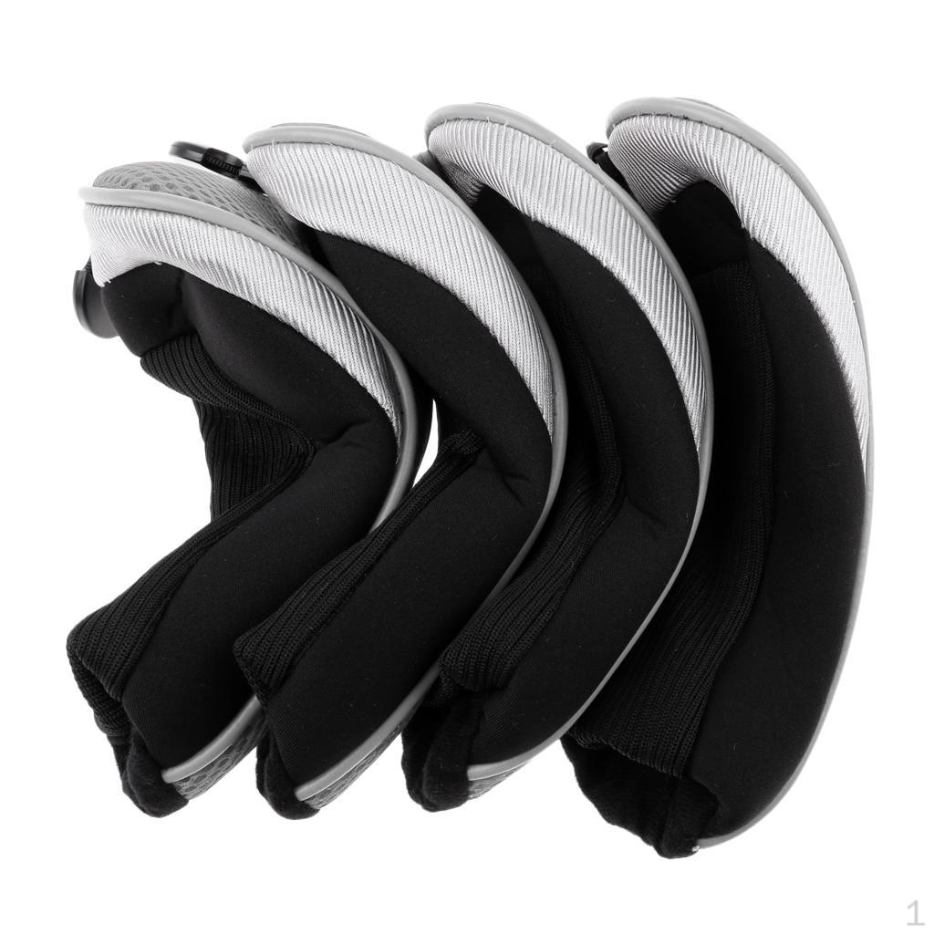 4 Neoprene Golf Hybrid Club Kopfbedeckung Replacement / UT Clubs Head Protective Cover with
