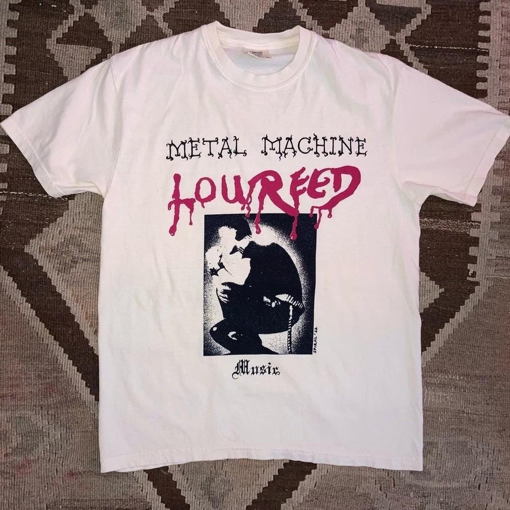 

Lou Reed Metal Machine Retro style 90s White T shirt Classic tee NH27758 Unisex T-Shirt XL