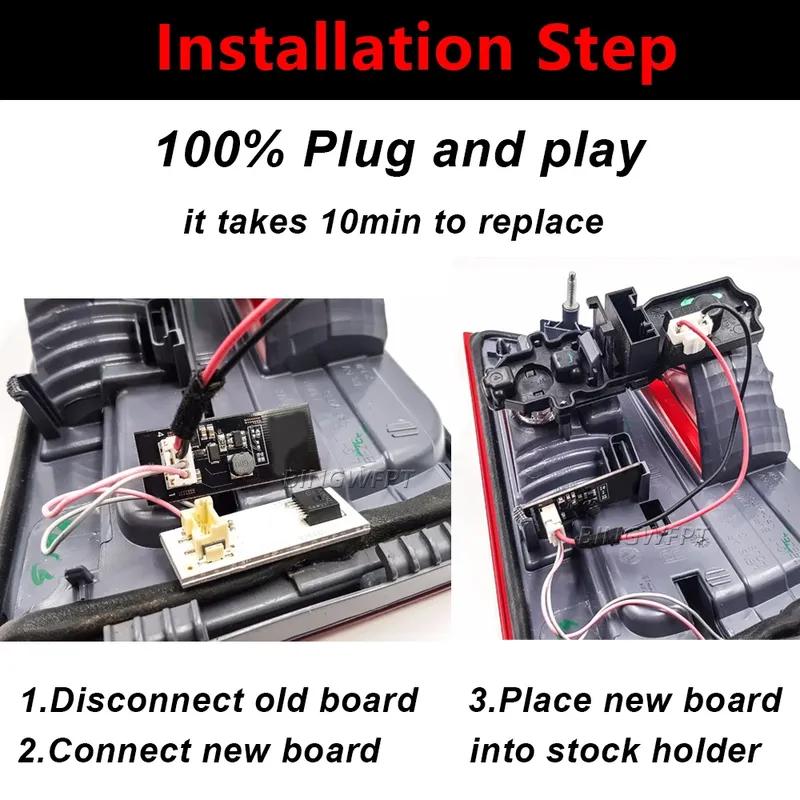 Für BMW X3 F25 2011-2017 Hinten Fahrer F25 B003809.2 LED-Licht Plug and Play Reparatur Ersatzplatine Rücklicht