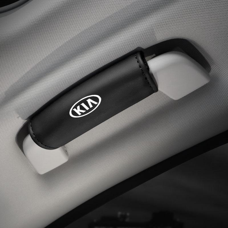 Car PU Leather Roof Handle Anti-Scratch Protector Mat For Kia Morning Picanto Rio Stonic Sportage Ceed Optima Forte 5 3 4 K7 K5