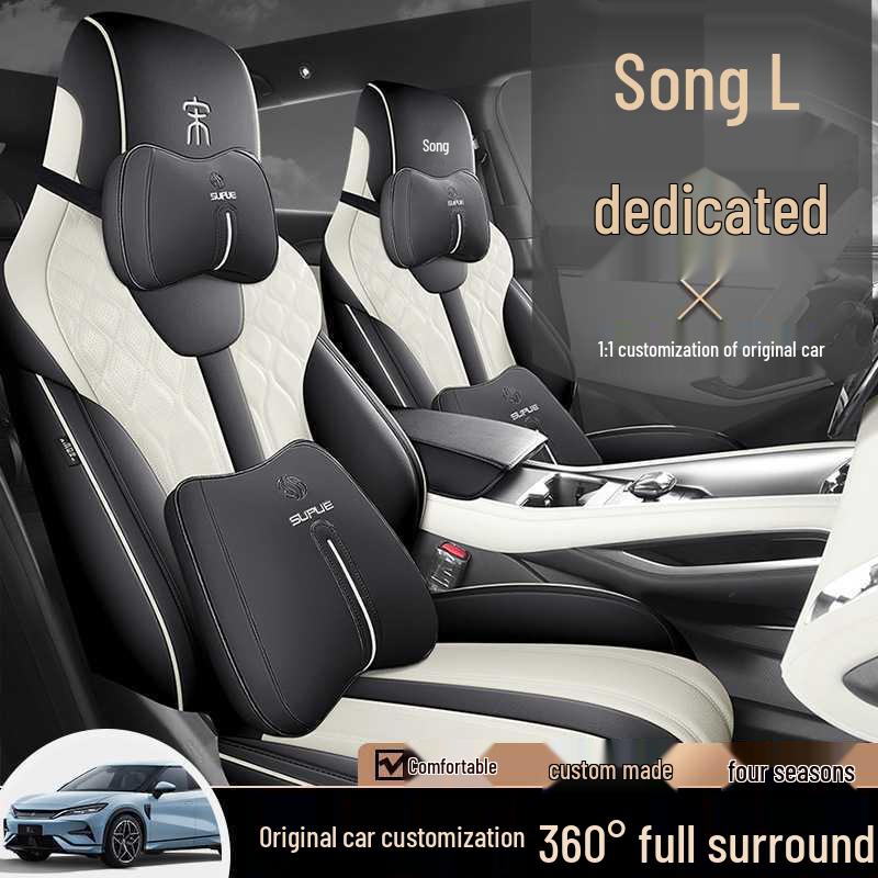 New Leather Car Seat Covers for BYD DiSong L EV Five-Seater