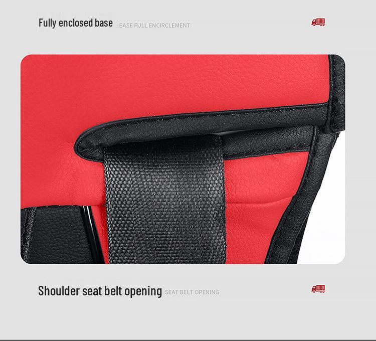 SAIC Hongyan Jieshi C500/M500/C350 Truck Leather Seat Cover Cushion - King Kong Series, Full Wrap