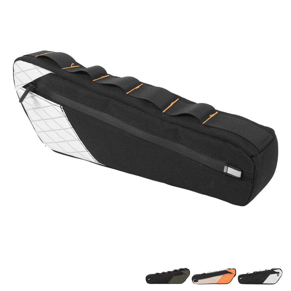 Torba Rowerowa na Ramę 2.5L Sakwa Trójkątna na Rower na Telefon Portfel Klucze Narzędzia Rower Szosowy Górski Dojazdy Bi