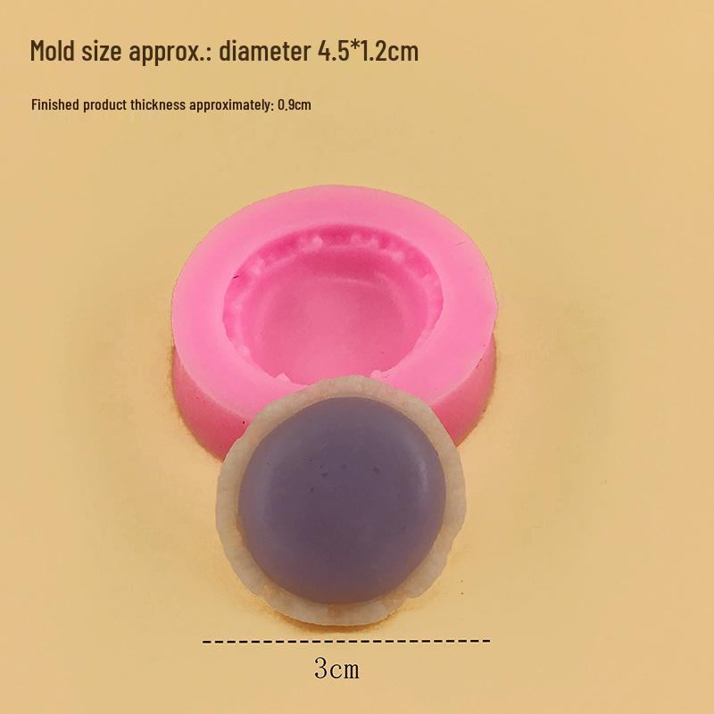 

Силиконовая форма для маленьких макарон, шоколада, торта, эпоксидной смолы и запекания глины