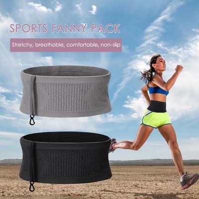 Seamless Invisible Running Waist Belt Bag Unisex Gym Bags Anti-Theft Sports Fanny Pack Mobile Phone Bags for Outdoor Sport