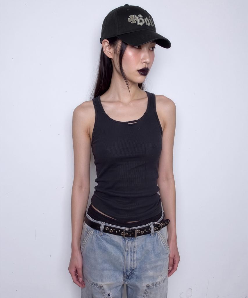 Boilteil Kelsey Baseball Cap (Washed Black)