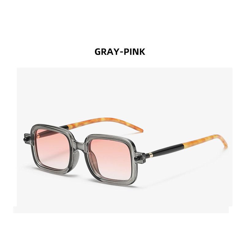 

Comfortable Durable High Quality Retro Designer Style Edgy Punk Square Shaped Lenses For Both Female Male Sun Glasses