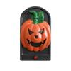 Halloween Doorbell Decorations,Animated Skulls Doorbell With Spooky Sounds,Decor With Lightup Eyeball,Trick Or Treats Event For Adult,Haunted House