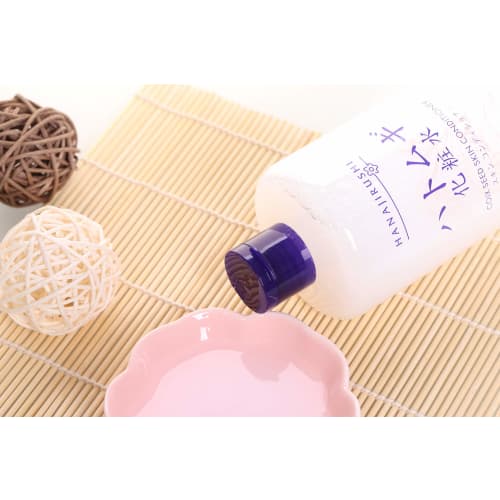 <Set of 2> Hanajirushi Hatomugi Lotion 500ml Moisturizing Lotion for Face and Whole Body Wiping Keshosui Men's/Women's Unscented Large Capacity Transp