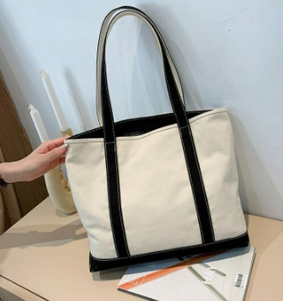 

Trendy Casual Crossbody Tote: Simple Solid Color Handbag & Versatile Shoulder Bag for Women чорний