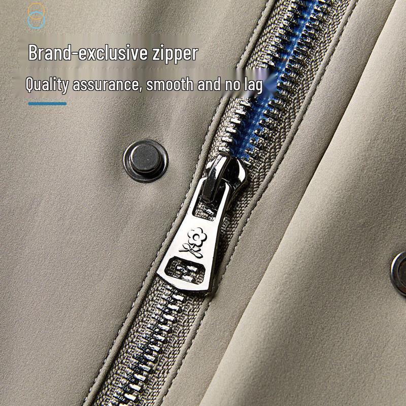 MONTAGUT Men's Detachable Hood Windproof Outdoor Jacket