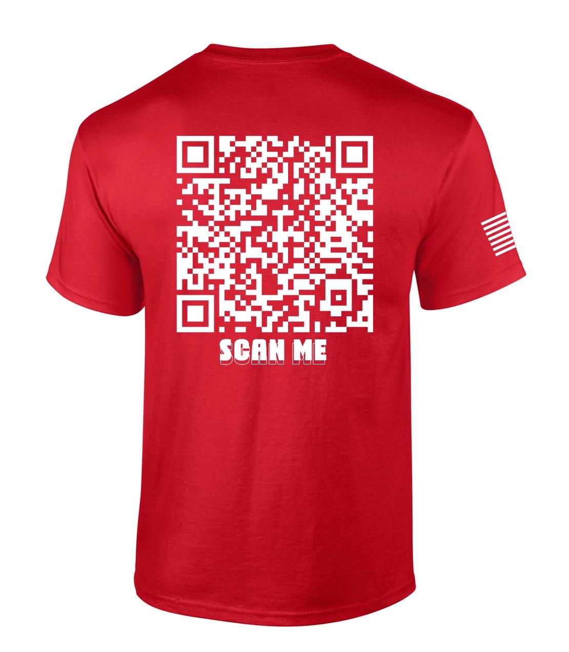 Trenz Shirt Company You Are Loved More Than You Know Christian QR Code 4XL