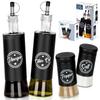 Bottles for Oil and Vinegar, Spice Jars 4 Pcs.