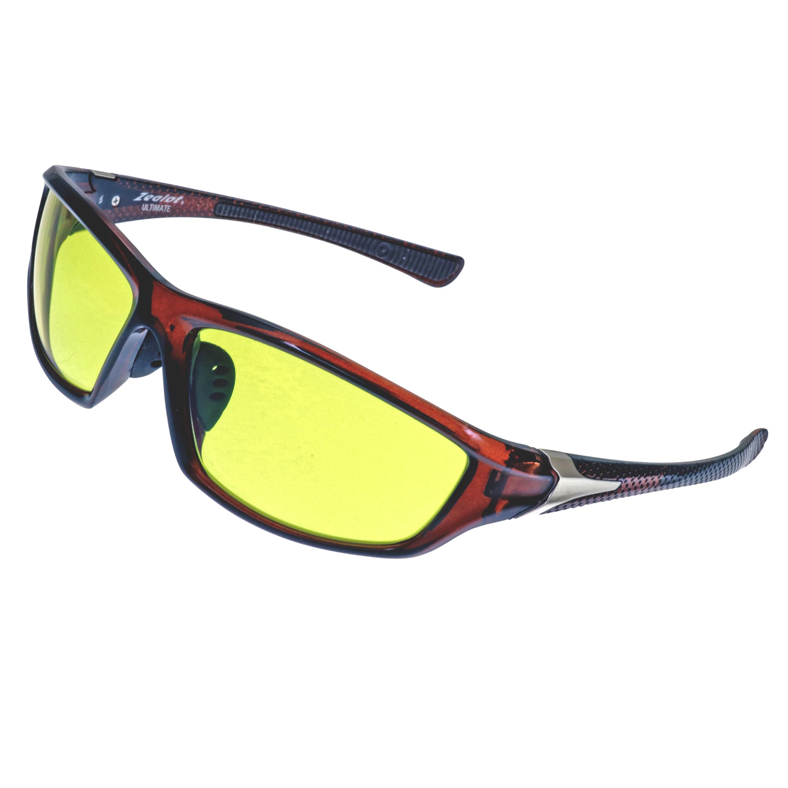 

Функціональні окуляри для нічного водіння, виготовлені в яскравому кольорі, зменшують низький рівень покриття вдень і вночі, захист від негоди [Zealot] ZE-UM05BR, жовті, Японія,