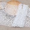 Koronka Koronka Ubrania Dekoracyjne Spódnica Tkanina Akcesoria Tkaninowe Czarno-Białe Ręcznie Robione DIY Szeroka Koronka z Koronkową Krawędzią