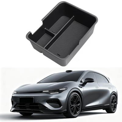 For Leapmotor B05 2026 Car Central Console Armrest Layered Pallet Storage Box Organizer Box Interior Stowing Tidying Accessories
