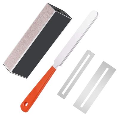 LIANHATA Guitar String Instrument Tool Kit Guitar File Guitar File Fret Polishing Plate Sanding Block Maintenance Supplies Grinding Protector Fret