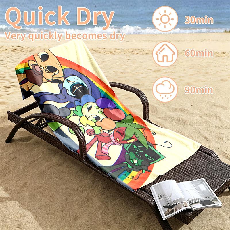 Dandys world Beach towels also serve as bath towels summer essential a musthave for the outdoors the beach and the pool