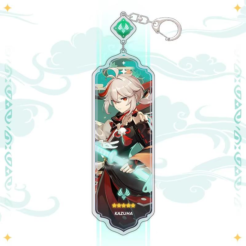 Portachiavi Anime Linnea Flins Durin Mualani Furina Arlecchino Accessori Portachiavi Genshin Impact Ciondolo Carino per Borsa Portachiavi Regalo