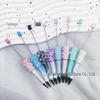 Starry Crystal Pearl Bead Pen - Handmade Rhinestone Candy Design