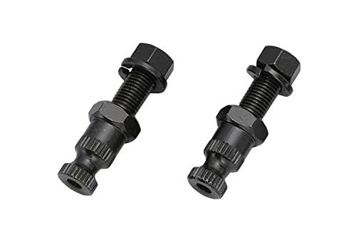Kijima Motocyklové díly Držák blinkrů Hřídelový typ Sada 2 kusů M10 56 x 26mm Černý 217-1035