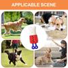 Aggressive Dog Chew Toys Puppy Teether Bite-Resistant Bone Shape Calming Teether Long-Lasting Safe For Small Large Breeds Indoor