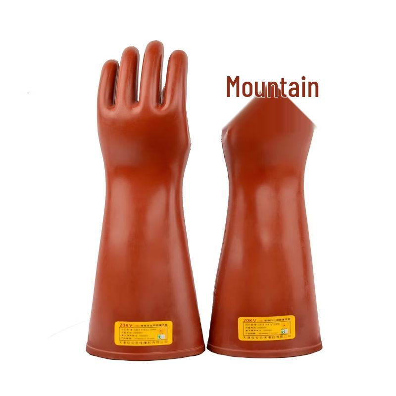 DAXTE 20KV Electrician Insulating Rubber Gloves