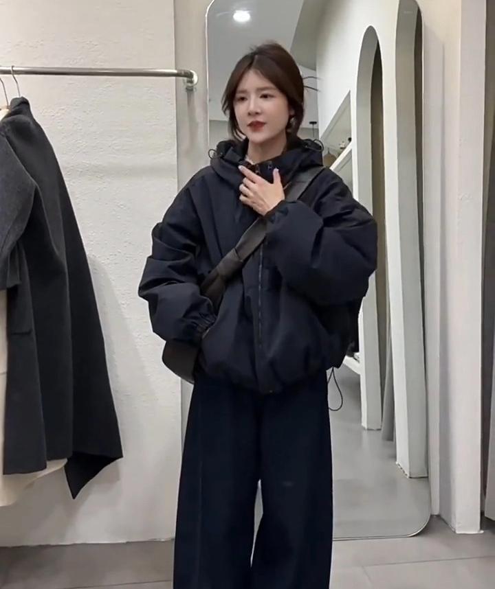 Double Zip Design Coat Women's Casual Jacket