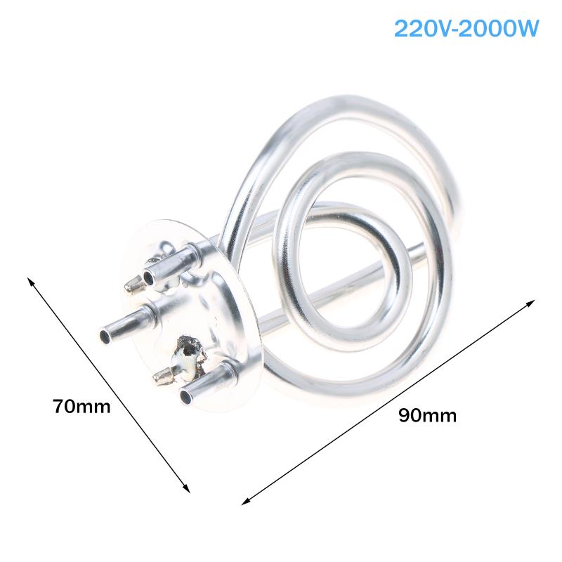 

2000W 220V Coffee Maker Stainless Steel Heating Element Accessories Water Electric Heat Tube Kettle Machine For Coffeemaker A