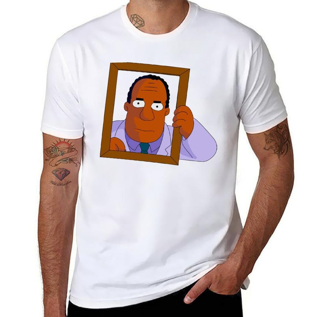 Dr. Hibbert - The Sinister Twin T-Shirt T Shirts for Man Slim Fit T Shirt Man Luxury T Shirts for Man Graphic Vintage T-Shirt