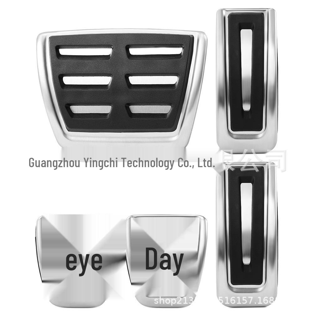 VW Polo, Bora, Lavida, Golf 4 No-Drill Metal Brake & Accelerator Pedal for Auto/Manual