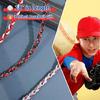 Braided Necklace Elegant Necklace Adjustable Length Necklace Baseball Necklace Perfect for Baseball Players and Fan
