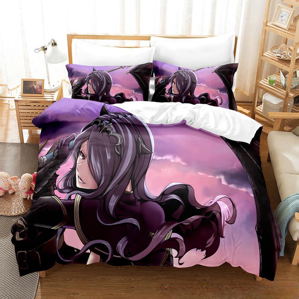 Game Fire Emblem Engage Bedding Set Duvet Cover Comforter Bed Set Quilt Cover Pillowcase King Queen Twin Size Boys Girls Adult