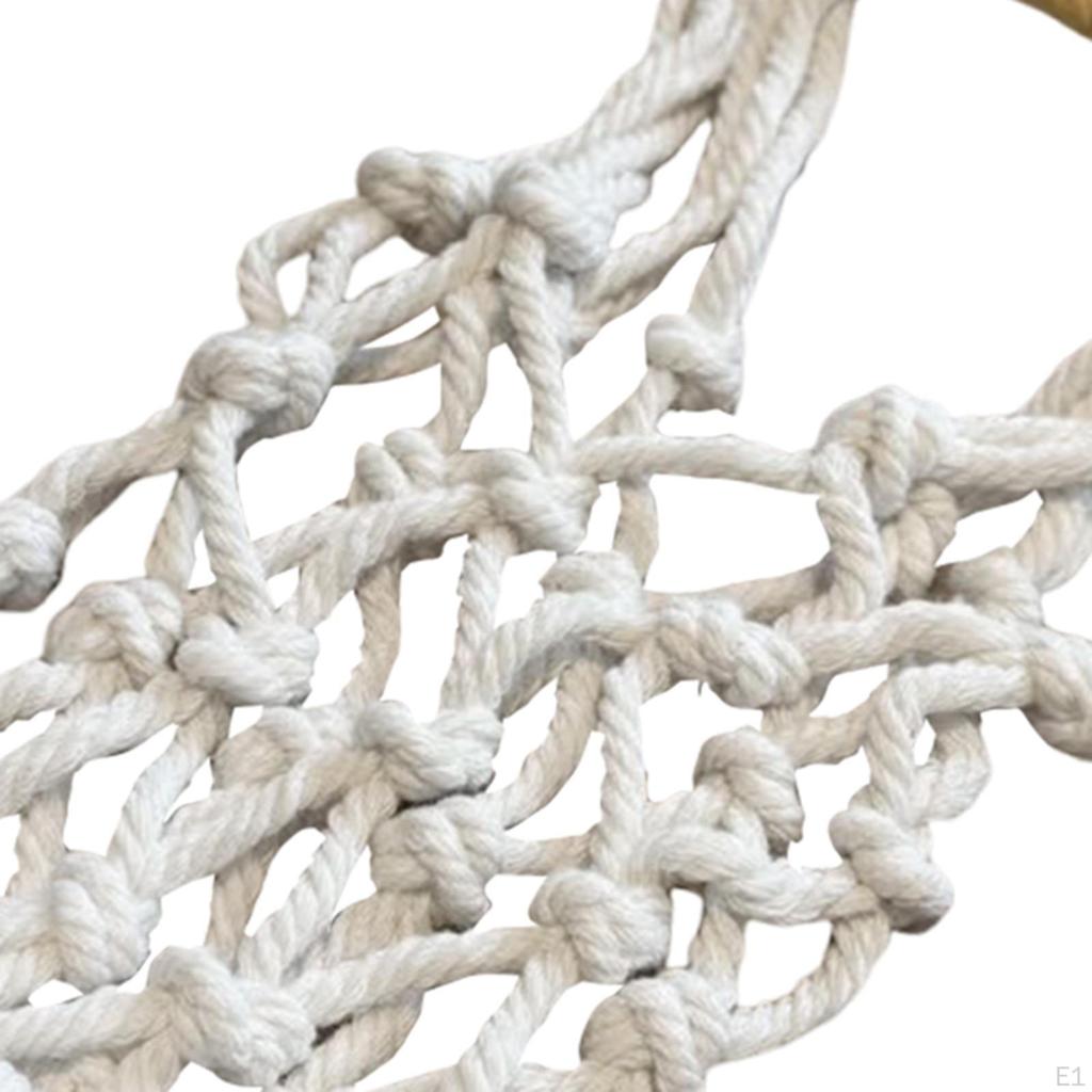 Woven Rope Drink Carrier, with Double Handle for Camping Outdoor Activities Accs