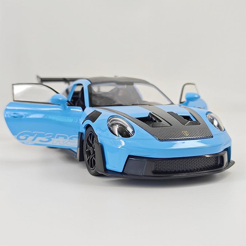 1:24 Simulation 911 Gt3 Rs Alloy Car Model Doors On Both Sides That Can Be Opened Rich In Details, Finely Crafted