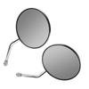 2PCS Motorcycle Rear View Mirror Stainless Steel High Definition Clear View Replacement for Suzuki Gn125
