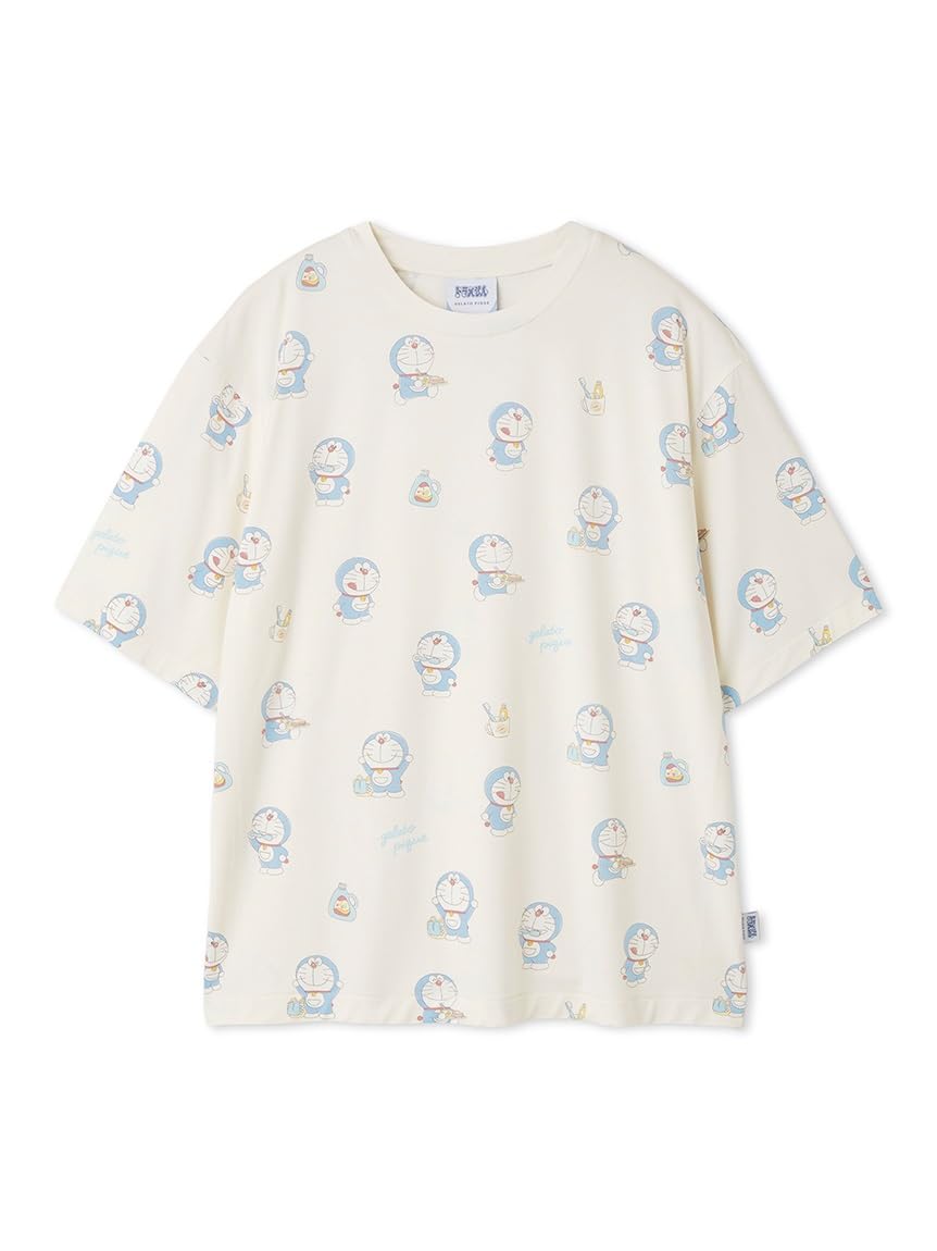 

Gelato Pique Doraemon [Unisex] Good Morning/Good Night T-Shirt PUCT254206 OWHT S-M