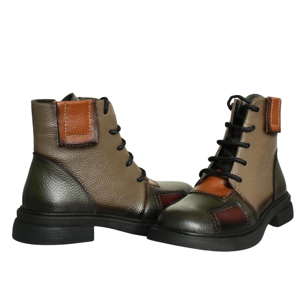 Women's Genuine Leather Casual Boots